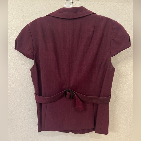 Nanette Lepore tailored cap sleeve jacket - Picture 8 of 8